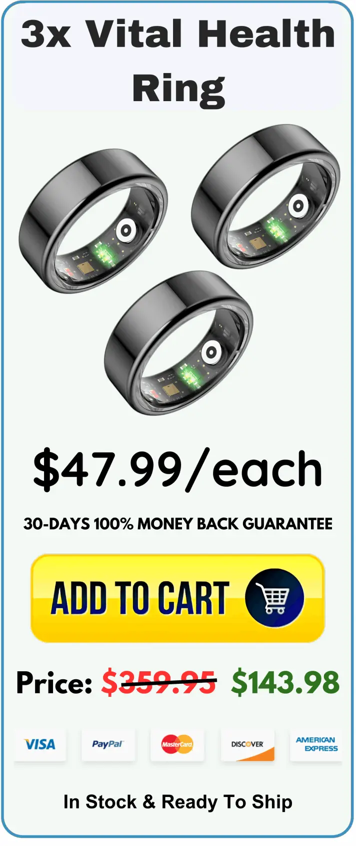 Vital Health Ring Offer Price